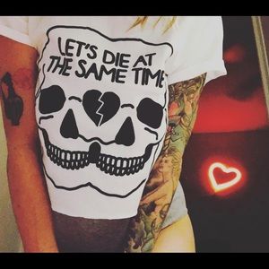 Demondance Skull Crop Top